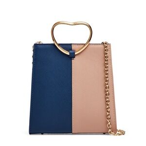 Lizzie fortunato pronto two tone purse
